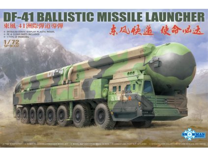 DF-41 Ballistic Missile Launcher 1/72 Takom
