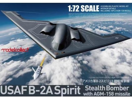 B-2A Spirit Stealth Bomber w. AGM-158 missile 1/72