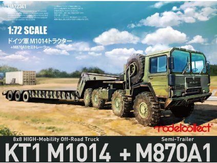 MAN KAT1M1014 8*8 HIGH with M870A1 1/72