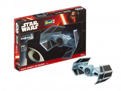 Darth Vader's TIE Fighter Star-Wars 1/121