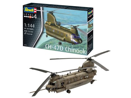helicoptere de transport ch 47d chinook revell 3825 1144