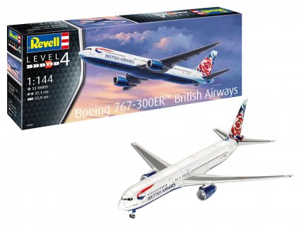 Boeing 767-300ER (British Airways Chelsea Rose) 1/144