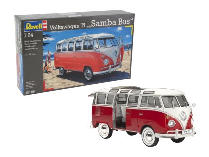 volkswagen vw t1 samba bus 1 24 REVELL 07399