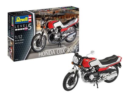 plastic modelkit motorka 07939 honda cbx 400 f 1 12