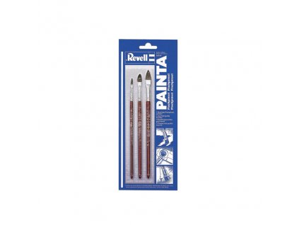 Revell Flat Brush Set 3pcs
