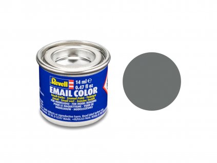 Farba Revell ENAMEL - 47 Sivá myšacia matná (Mouse Gray Matt RAL7005) 14ml
