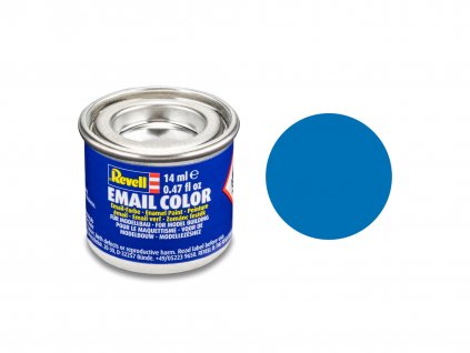 Farba Revell ENAMEL - 56 Modrá matná (Blue Matt RAL5000) 14ml