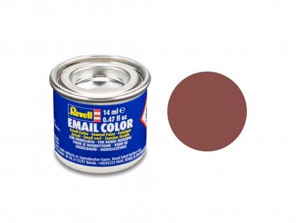 170203 1 farba revell enamel 83 hrdzava matna rust matt 14ml