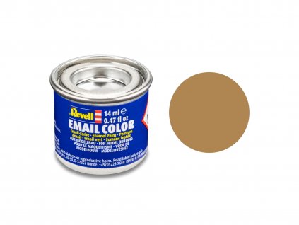 Farba Revell ENAMEL - 88 Okrová matná (Ochre Brown Matt RAL1011) 14ml