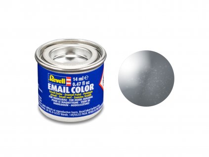 Farba Revell ENAMEL - 91 Oceľová metalická (Steel Metallic) 14ml