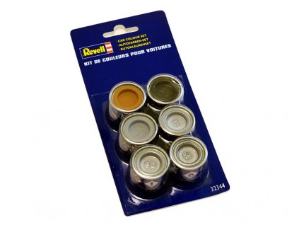 Revell Car Colour set 6x enamel 14ml