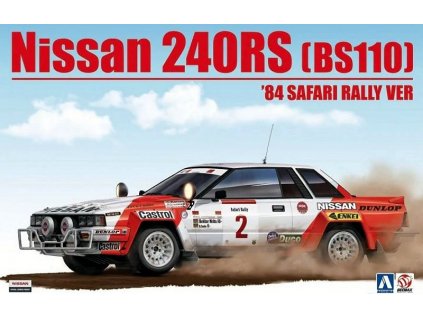 Nissan 240RS (BS110) '84 Safari Rally VER 1/24