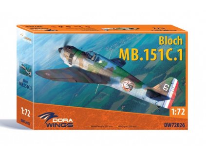 Bloch MB.151C.1 1/72