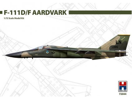 General Dynamics F-111 D/F Aardvark 1/72