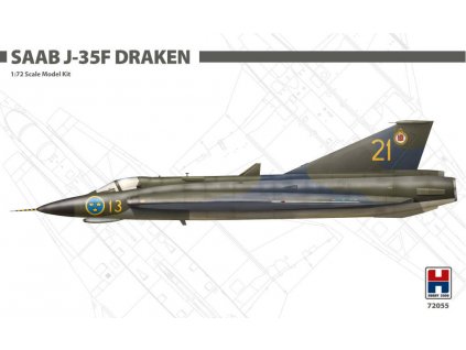 Saab J-35F Draken 1/72