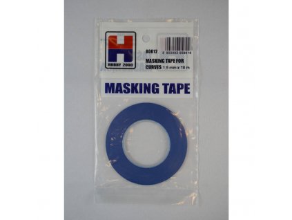 Maskovacia páska pre krivky 1,5mm x 18 m Hobby 2000