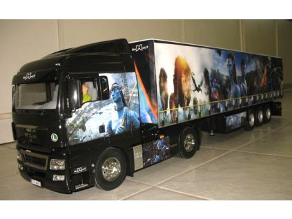 MAN s plachtovým návesom Avatar 1/14 - stavba modelu na zákazku