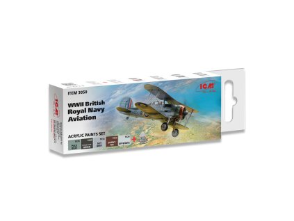 Acrylic Paint Set for WWII British Naval Aviation 6 x12 ml