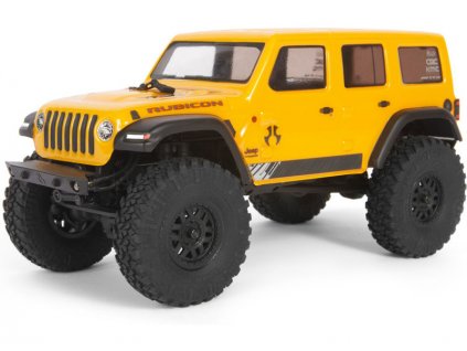 Axial RC SCX24 Jeep Wrangler JLU CRC 2019 V2 žltý 1/24 RTR