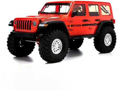 Axial RC SCX10 III Jeep JLU Wrangler 4WD červený 1/10 RTR