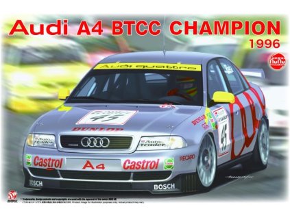 audi a4 1996 btcc world champion 1 24 PN24035 nunu 015