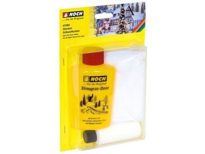 Snow for diorama - snowflakes - start set