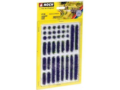 Lavender 18 tufts/strips HO/TT