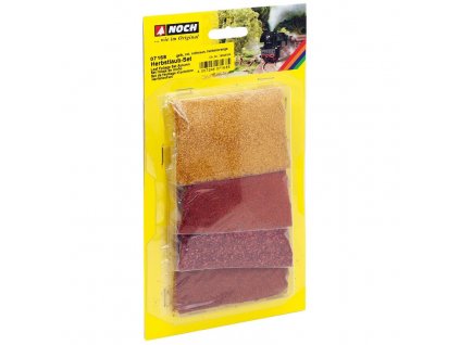 Lístie do diorámy - jesenná zmes farieb HO/TT