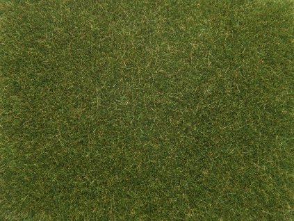 Tráva do diorámy strednezelená 4mm vysoká statická 20g