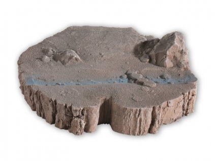 Base for microdiorama "Treetrunk"