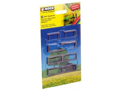 Wooden Railing 18 pcs (97 cm) HO