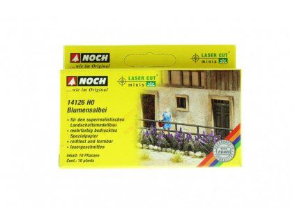 Laser-Cut Šalvěj 10 ks HO