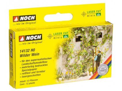 Wild vine for diorama 12 pcs Laser-Cut 1/72, HO