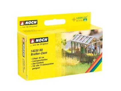 Plot laťkový do diorámu 420x15mm Laser-Cut 1/72, HO