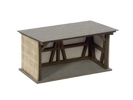 Unterstand, lasergeschnitten, HO