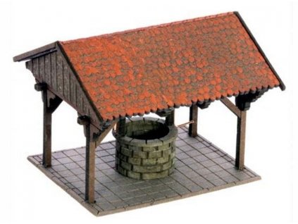 Laser-Cut Well with Shelter HO