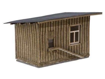 Chicken coop Laser-Cut HO - 1/72