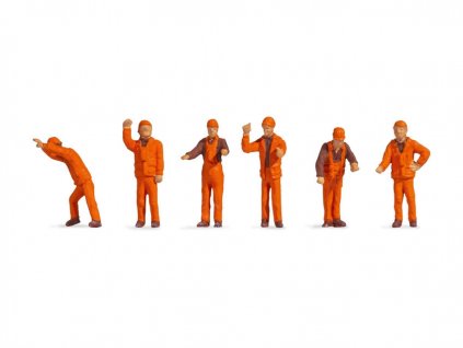 Figures railway shunters HO