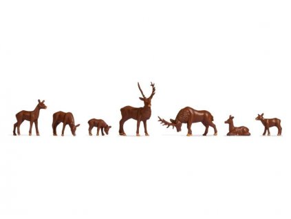 Deers 7pcs HO