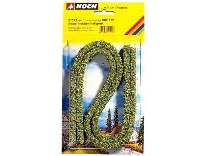 Živý plot do diorámy světle zelený 7mm x 50cm