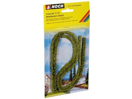 Živý plot do diorámy světle zelený 6 mm x 50cm