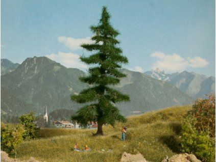 Diorama tree Normandy fir (Caucasian) 185mm high