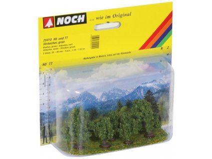 Diorama-Sträucher, 5 Stück, 30–40 mm hoch