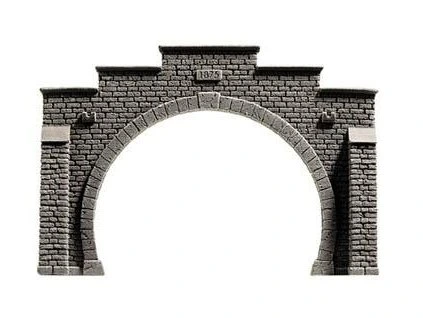 Tunel portál profi 2-kolej 21 x 14cm HO