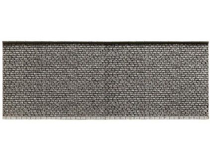 Zeď opěrná extra dlouhá 66,8 x 12,5 cm