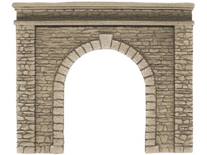 Tunel portál 1-kolej 15 x 12,5cm HO