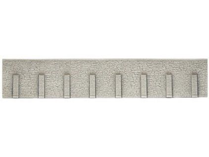Zeď do diorámy - opěrná 33 x 12,5 cm 1/72 a HO