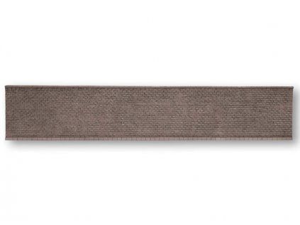 Opěrná zeď 33x12,5cm 1/72, HO