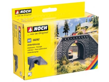 Underpass/underpass for diorama 5x5.5cm 1/72, HO