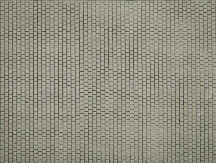 Dlažba plastická kostky 155 x 210mm 1/72 a HO